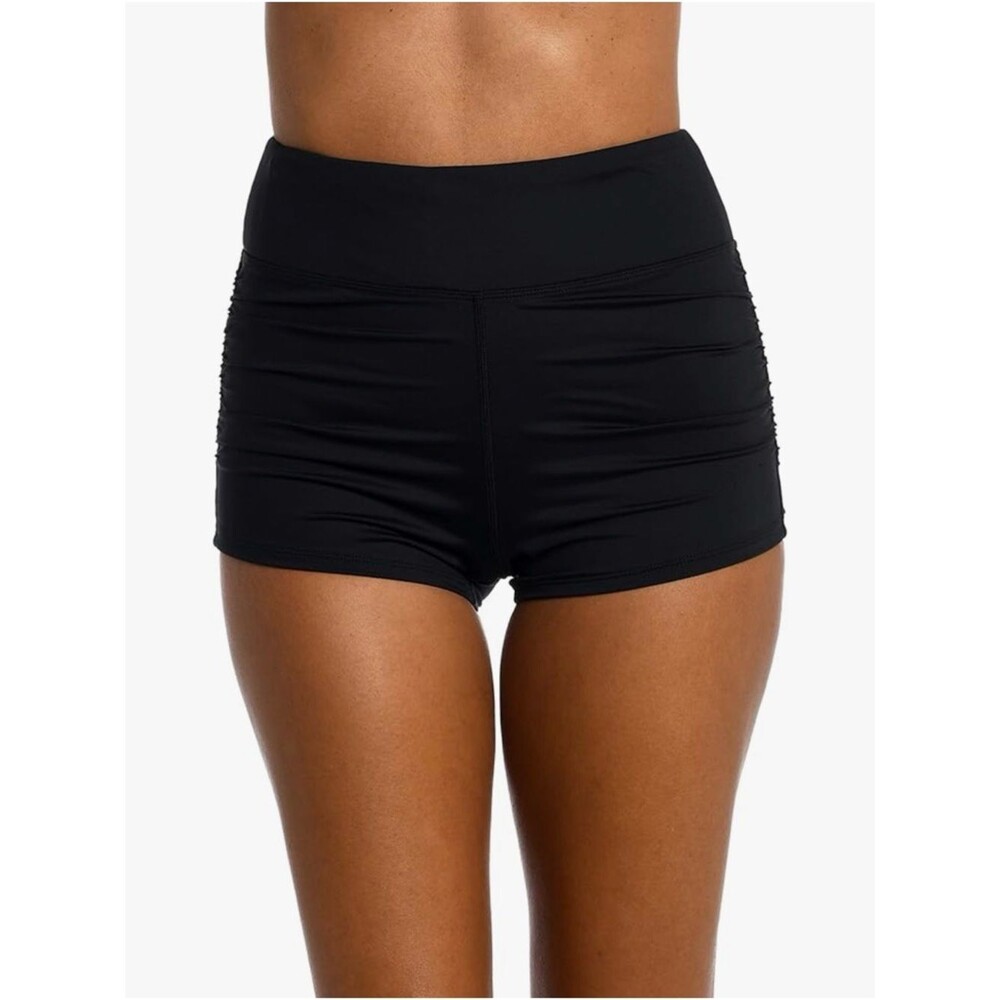 La Blanca Women's Surf Shorts Black 16 NWT